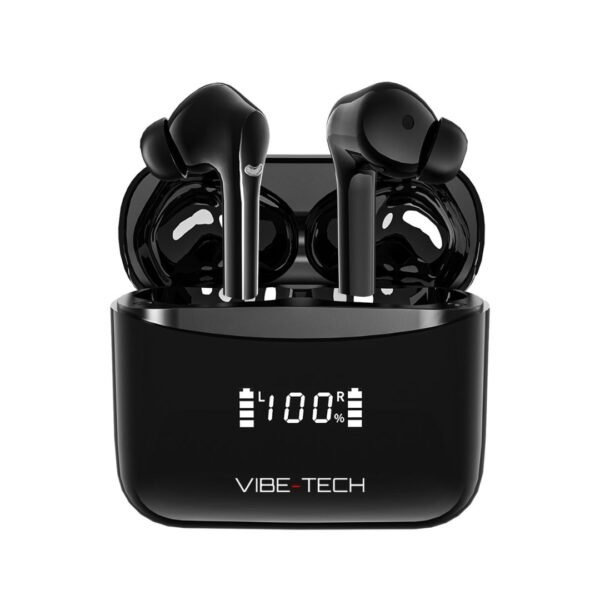 Vibe-Tech Wireless Earbuds Black